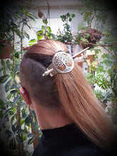 Load image into Gallery viewer, LARGE TREE OF LIFE HAIRSLIDE
