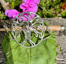 Load image into Gallery viewer, LARGE TREE OF LIFE HAIRSLIDE
